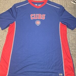 Chicago Cubs Blue and Red T-Shirt